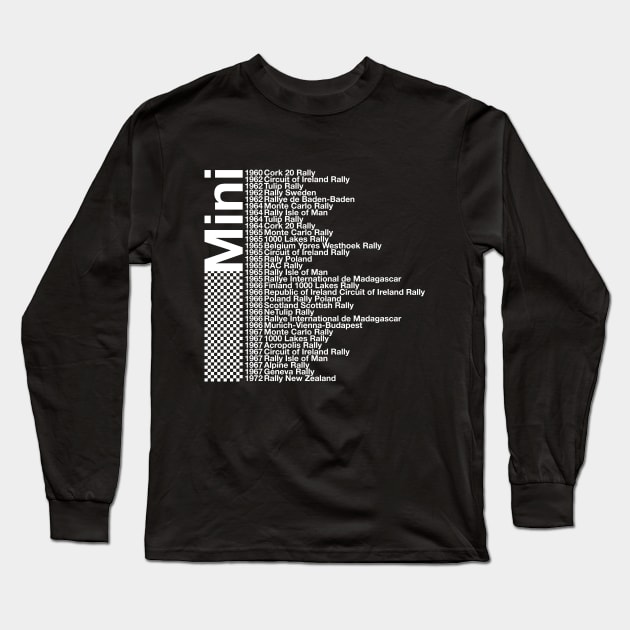 Mini Rally Wins by Year Long Sleeve T-Shirt by YourGoods